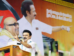The upcoming 2024 Lok Sabha elections bring an end to BJP rule that enslaves the people - M k Stalin