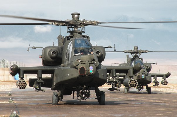 The work of making Apache helicopters for the Indian Army is in full swing