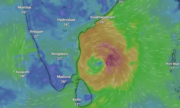 Mikjam storm : Dec 4 public holiday for Chennai, Thiruvallur, Kanchi, Sengalpet districts
