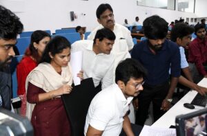 Inspection by Deputy Chief Minister Udayanidhi Stalin at Chennai Corporation Integrated Emergency Command and Control Centre