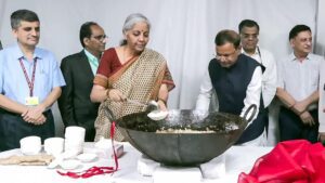 nirmala sitharaman halwa ceremony
