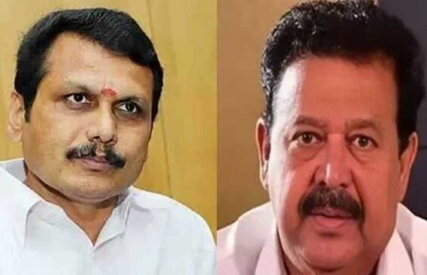 அமைச்சர் பதவியை ராஜினாமா செய்தனர் பொன்முடி மற்றும் செந்தில் பாலாஜி அமைச்சர் பதவியை ராஜினாமா செய்தனர் பொன்முடி மற்றும் செந்தில் பாலாஜி